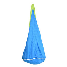 Pink Papaya Sacco-a-Dondolo Doodle per Bambini, Comoda Sedia a Dondolo con Cuscino, Sedia a Dondolo per Bambini Blu