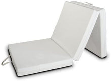 EvergreenWeb - Materassino Futon Pieghevole salvaspazio, Materasso Singolo in Waterfoam Sfoderabile in Tessuto Anallergico e Traspirante Alto 9 cm FUTON Easy (97x200)