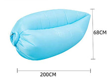 LaKoos Poltrona da Giardino Gonfiabile reclinabile, Borsa pigra per Divano ad Aria soffiata, 200 * 68 cm, utilizzata per Il Campeggio da Spiaggia-Blu