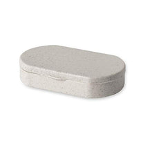 T-Pill - Portapillole giornaliero 3 scomparti Ovale 100% Bio in fibra di Bamboo - Tascabile Contenitore Porta Pillole
