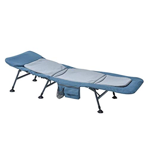 FGDSA Sedia da Letto Pieghevole con Materasso, Divano Letto da Campeggio in Tessuto Oxford Traspirante A Doppia Densità Teslin