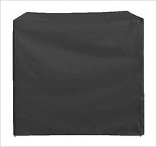 FDSAD Coperchio del Sedile a Battente, Giardino Swing 2/3 Seater Protection Cover, Copertura per mobili Impermeabile, Tutta la Protezione del Tempo,Nero,223 * 152 * 183cm