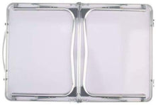 YUSHIJIA Tavolo da Campeggio 60 cm, Bianco, Giardino all'aperto Alluminio Portatile Pieghevole da Campeggio da Picnic Field Field Cucina BBQ tavolino Tavolo Pieghevole Multifunzionale
