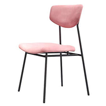 GYPPG Comodi sgabelli Bar per Bambini Adulti | Altezza Seduta 45 cm | Sedie Pranzo Imbottite con Schienale per Cucina/Pub | Sgabelli Bar con Cuscino in Velluto Rosa