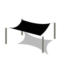 MNBV Protezione Solare Protezione Anti-UV Crittografia Addensare Balcone Esterno Tenda da Sole Fiori Pianta Serra Famiglia Telo Isolante Termico per Auto (Colore: Nero, Dimensioni: 4x10m)