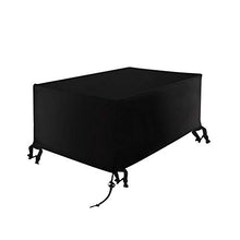 Impermeabile Copertura Rettangolare per Tavolo Sedie Set di Mobili da Giardino（325x 208x 58cm）