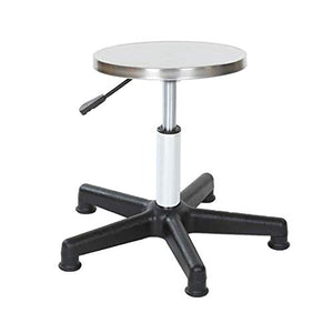 LIZHIQIANGdiaodeng 5 Artiglio Ruota lavoro Sgabello supporto stabile Muto Ruota Esperimento Computer Piccolo Work Bench 4555 centimetri / 5060 centimetri (Colori: Acciaio inox, Dimensioni: 5060 centim