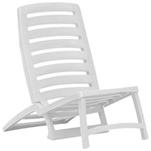 BIGTO - Sedia da Giardino reclinabile in plastica