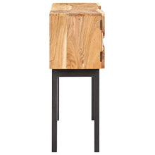 vidaXL Legno Massello di Acacia Credenza Madia Mobile Basso Armadio Armadietto Mobili Arredo Arredamento Cassapanca Portaoggetti 120x30x75 cm