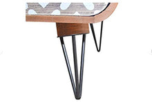 Hanper Armadietto Laterale con 3 Cassetti,Armadietto Laterale con Cassetti per Ufficio e Camera da Letto,Comò e Cassettiere Camera in Stile Moderno, 39.5 x 35.5 x 56.5 cm, Marrone