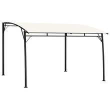 Lasamot Padiglione con Struttura in Acciaio, Padiglione da Giardino Padiglione per riunioni di Famiglia 3 x 3 x 2,25 m  Color Crema