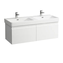 Laufen PRO S Mobiletto Vanity 2 cassetti, 2 cassetti Interni per lavabo 814966, 1160x450x395, colorazione: Rovere Chiaro Decoro - H4835640964791