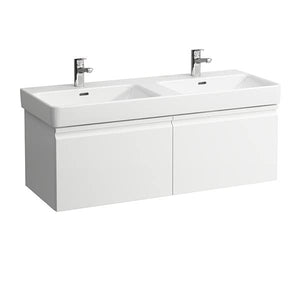 Laufen PRO S Mobiletto Vanity 2 cassetti, 2 cassetti Interni per lavabo 814966, 1160x450x395, colorazione: Rovere Chiaro Decoro - H4835640964791