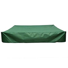 LIUXING Copertura per mobili Outdoor Aereo Sandbox sabbiera Mobili di Copertura Impermeabile ai Raggi UV della Pioggia della Protezione della Polvere (Colore : Verde, Dimensione : S)