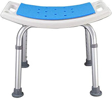 TUHFG Sgabello per Doccia Sgabello da Doccia Sgabello Doccia Sgabello da Bagno Sedia da Bagno Sedia Regolabile Altezza Antiscivolo Pesisca in Alluminio Leggero Peso 150KG Sedia da Bagno