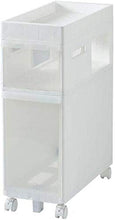 WDX - Scaffale da bagno da pavimento a pavimento, con clip per WC, piano stretto, per bagno, WC, armadietto laterale