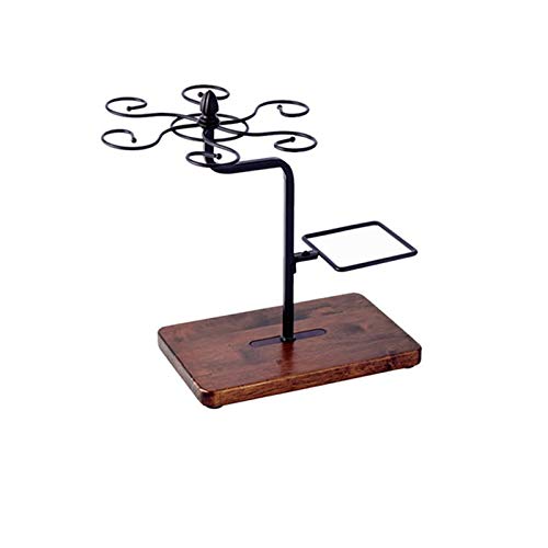 Porta Bottiglie e armadietti Supporto per Bicchiere da Vino da Appoggio Vino Holder Storage Wine Glass Holder Casa Vino Bar Decorazione (Color : Vintage Copper, Size : Wine Bottle)