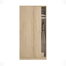 13Casa Jenny S01 Armadio Anta Scorrevole, Legno ingegnerizzato, Marrone, 100 x 50 x 200 cm