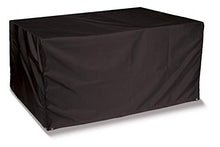 Bosmere Copertina per Tavolo rettangolare, 6 Posti Tempesta, 170 x 94 x 71 cm, Nero
