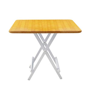 Tavolo Da Tavolo Pieghevole Semplice Tavolo Da Pranzo Pieghevole, Tavolo Quadrato Portatile Multifunzionale, Studio Quadrato Studio Conveniente In Dormitorio, Adatto Per Studio, Ufficio, Ristorazione,