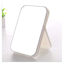 WXL Specchi da Tavolo Specchio per Il Desktop dello Specchio del Trucco Grande Specchio cosmetico Variopinto del Quadrato del Desktop Grande Pieghevole per Le Donne Specchio Trucco con LED