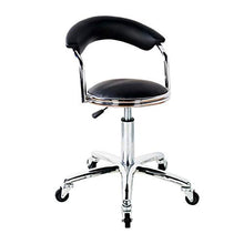 LXYPLM Sgabello Sedie Bar Barstools Contatore Girevole Regolabile Bar Sedie Sedile, for Il Tempo Libero in Metallo Alti sgabelli con Schienale Ruote, for la casa Pub Cafe Salon Arredo Bar Cucina