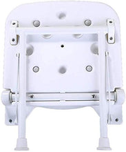 Sedia da doccia da bagno, sgabello da parete per anziani, sedia pieghevole da parete, sgabello da doccia, sgabello pieghevole per bagno (dimensioni: 45 cm)