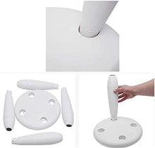 Sgabello per Doccia Sgabello da doccia Sedia da doccia Sgabello doccia Sgabello antiscivolo Antilfled Sgabello PP Ecologico Bianco orso Il peso di 300 kg Size (29.5x30 cm) Doccia Doccia Doccia Panca