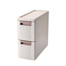 TXXM, cassettiera con cuciture e cassetti, per riporre cassetti, armadietti da bagno, cucina (colore: 2 strati, dimensioni: 18 cm)