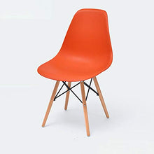 Sgabelli da Bar Sedia moderna dello schienale del salone casuale con il cuscino di cuoio dell'unità di elaborazione Sedia di legno per l'hotel Sedia da Bar ( Color : Yellow , Size : Free size )