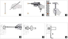 Maniglioni da Bagno Accessori Bagno Ispessito Sicurezza corrimano Anziani Bagno Slip Handle Spessi 32 Diametro Maniglie Accessori da Bagno