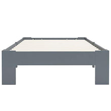 FAMIROSA Giroletto Grigio in Legno Massello di Pino 90x200 cm-3304