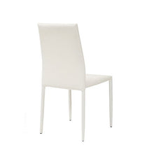 Cribel Dani Plus Sedia, Similpelle, Bianco, 46x50x89 cm, 6 unità