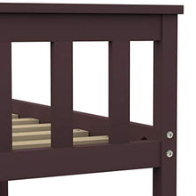 SKM Giroletto con 4 Cassetti Marrone Scuro Legno di Pino 140x200 cm (44.7kg)