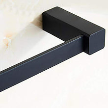 SWNN Bathroom Shelves Cremagliera del tovagliolo di Rame di Angolo del Diamante di rettangolo Nero Moderno di 1 Angolo/scaffale/Supporto del Bagno