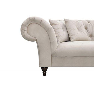 JVmoebel Divano angolare Chesterfield, divano con design a L