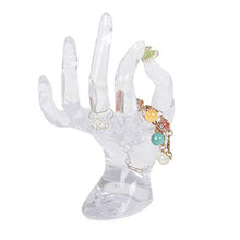 Fgyhty Gioielli Collana Espositori Ok Forma del Supporto della Mano del Braccialetto della Forma Ring per Pendenti Anelli Spettacoli Props