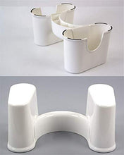 FSFF Sgabello da Toilette da Bagno per Donna Incinta/Sgabello da Toilette in plastica addensante per Bagno Sgabello/poggiapiedi per Adulti/Pouf per Uso Domestico, Pouf da Cucina Pesanti da