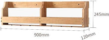 ZLJ Portabottiglie da Parete Portabottiglie da Vino Rosso Portabottiglie Pieno in Legno massello Portabottiglie per Vino Rosso (Dimensioni: 90 * 12,24,5 cm)