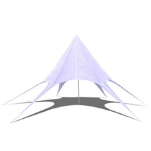 vidaXL Gazebo Giardino a Stella Esagonale 12m Padiglione Tendone Tenda Chiosco