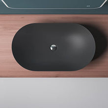 Mai & Mai Lavabo da Appoggio 63x36,5x14cm, Lavandino Bagno Brüssel858 Lavabo in Ceramica Bianca Nano Rivestimenti
