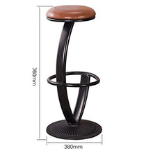 LF- Bar Stool Fashion Bar Sedia Creativo Drink Bar Stool Bar Sedia in Acciaio Inox Bar Stool semplicità