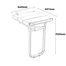 Accessori da bagno - Yushi ~ pieghevole parete doccia Sgabelli ABS con montaggio a parete doccia sedile sgabello pieghevole sgabello cambiare le scarpe for gli anziani / disabili Anti-Slip doccia Sedi