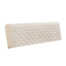 D DOLITY Copri Testata Letto Protezione da Mobili Fodera Elastica Antipolvere Estensibile - Bianco