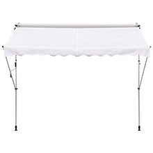 miozzi Tenda da Sole Avvolgibile 300x150cm Casper Bianco