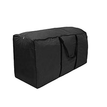 Earlyad Borsa per Cuscino per mobili con Cerniera e Maniglie in Tessuto Antipolvere Impermeabile per Natale all'aperto per l'archiviazione all'aperto e al Chiuso Aiuta a Mantenere in Ordine Charming