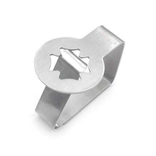 Clip per tovaglia U/B, 4 morsetti regolabili per copritavolo da cucina, ideale per casa, buffet, giardino, picnic, barbecue, matrimoni, feste fai da te (6,5 x 5 cm)