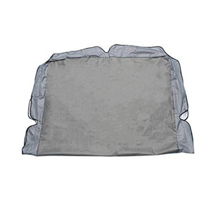 Happyyami Impermeabile da Giardino Altalena Sedia della Copertura con La Chiusura Lampo Amaca Altalena Aliante Baldacchino Mobili Copertura Copertura A Prova di Polvere Portatile Balcone