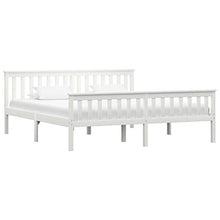 Lasamot Struttura Letto in Legno massello di Pino per Adulti, Bambini, Struttura Letto con 4 cassetti, Bianco, Dimensioni Materasso Adatte 180x200 cm (Senza Materasso)
