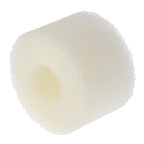 Fenteer Spugna Ingresso Acquario per Serbatoi d'Acqua di Mare, Serbatoi d'Acqua Dolce - Bianco 108x73mm, 108x73mm